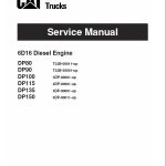 CAT DP100, DP115, DP135, DP150 Forklift Lift Truck Service Manual - Image 2