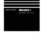 Komatsu WA1200-3 Wheel Loader Service Manual - Image 2