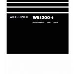 Komatsu WA1200-6 Wheel Loader Service Manual - Image 2