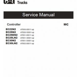 CAT EC22N2, EC30N2, EC30LN2 Forklift Lift Truck Service Manual - Image 3