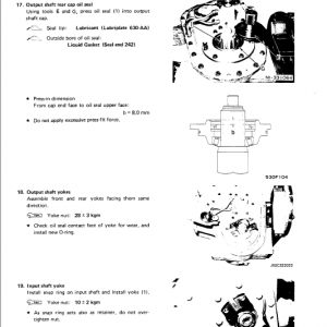 Komatsu W120-3 Wheel Loader Service Manual - Image 3