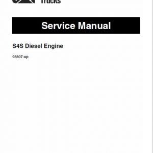 CAT DP15N, DP18N, DP20CN, DP20N Forklift Lift Truck Service Manual - Image 3