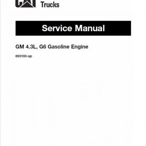 CAT DP40K, DP40KL, DP45K, DP50K Forklift Lift Truck Service Manual - Image 3