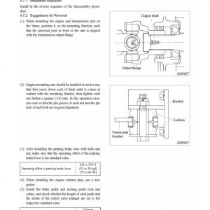 CAT DP60, DP70 Forklift Lift Truck Service Manual - Image 3