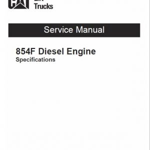 CAT DP70N1 Forklift Lift Truck Service Manual - Image 3