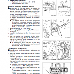 Komatsu WA30-5 Wheel Loader Service Manual - Image 4