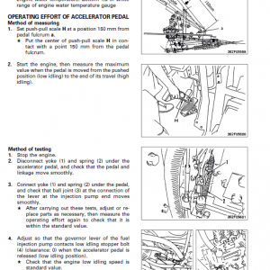 Komatsu WA50-3 Wheel Loader Service Manual - Image 5