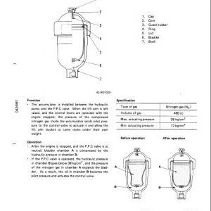 Komatsu WA500-1 Wheel Loader Service Manual - Image 3