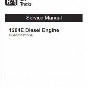 CAT DP100N1, DP120N1, DP135N1, DP150N1, DP160N1 Forklift Service Manual - Image 3