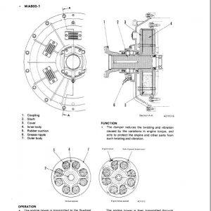 Komatsu WA800-1, WA800-2 Wheel Loader Service Manual - Image 3