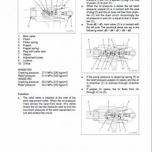 Komatsu WA800-3, WA800-3E0 Wheel Loader Service Manual - Image 3