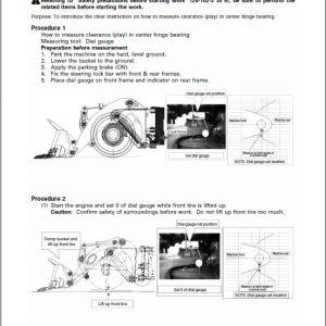 Komatsu WA1200-3 Wheel Loader Service Manual - Image 3