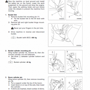 Komatsu WA120L-3, WA120L-3MC Wheel Loader Service Manual - Image 4