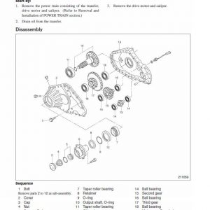 CAT EP16K, EP18K, EP20KC Forklift Lift Truck Service Manual - Image 4