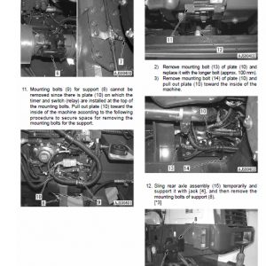 Komatsu WA150PZ-5 Wheel Loader Service Manual - Image 4