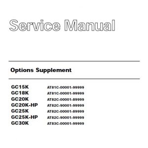 CAT GC15K, GC18K, GC20K, GC20K HP Forklift Lift Truck Service Manual - Image 4