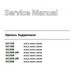 CAT GC25K, GC25K HP, GC30K Forklift Lift Truck Service Manual - Image 4