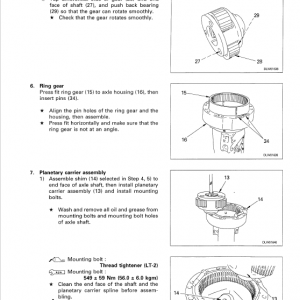 Komatsu WA300L-3 Wheel Loader Service Manual - Image 4