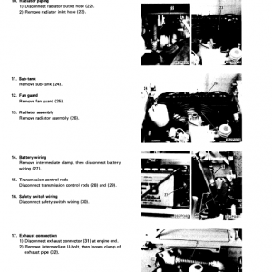 Komatsu WA30-1 Wheel Loader Service Manual - Image 4