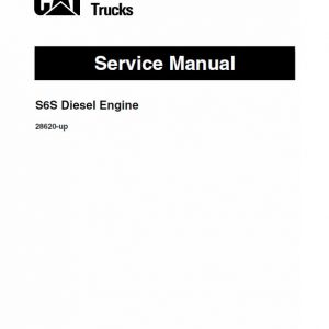 CAT DP40K, DP40KL, DP45K, DP50K Forklift Lift Truck Service Manual - Image 4