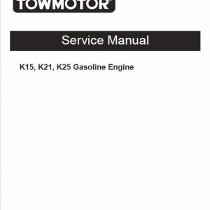 CAT GP15N, GP18N, GP20CN, GP20N Forklift Lift Truck Service Manual - Image 4