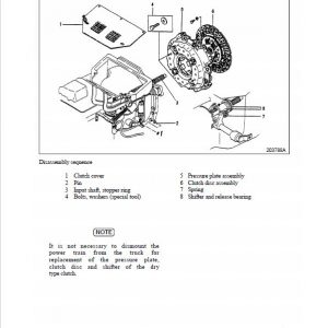 CAT GP40, GPL40, DP40, DPL40, DP45, DP50 Forklift Lift Truck Service Manual - Image 4