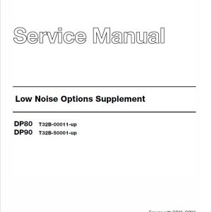 CAT DP80, DP90 Forklift Lift Truck Service Manual - Image 4