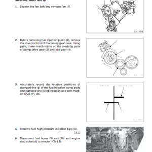 Komatsu WA30-5 Wheel Loader Service Manual - Image 5