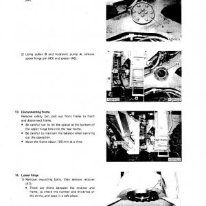 Komatsu WA600-1 Wheel Loader Service Manual - Image 4