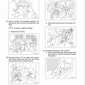 Komatsu WA800L-3 Wheel Loader Service Manual - Image 4