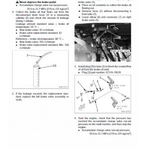 Komatsu WA1200-6 Wheel Loader Service Manual - Image 4