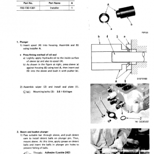 Komatsu W120-2 Wheel Loader Service Manual - Image 5