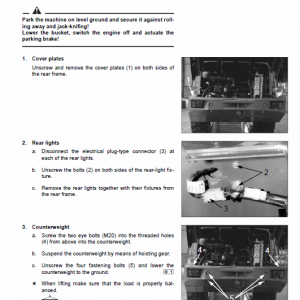 Komatsu WA75-3 Wheel Loader Service Manual - Image 6