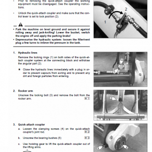 Komatsu WA90-5, WA100M-5 Wheel Loader Service Manual - Image 5