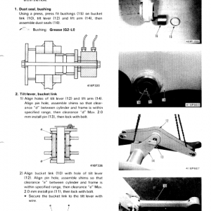 Komatsu WA100-1 Wheel Loader Service Manual - Image 5