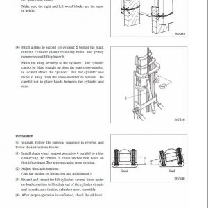 CAT EP16K, EP18K, EP20KC Forklift Lift Truck Service Manual - Image 5