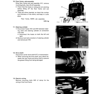 Komatsu WA180-1 Wheel Loader Service Manual - Image 5