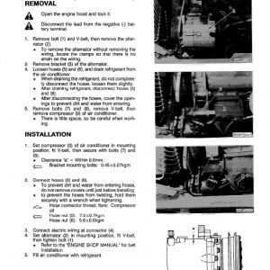 Komatsu WA250-1, WA250-1LC Wheel Loader Service Manual - Image 5