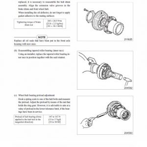 CAT DP60, DP70 Forklift Lift Truck Service Manual - Image 5