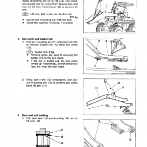 Komatsu WA30-5 Wheel Loader Service Manual - Image 6