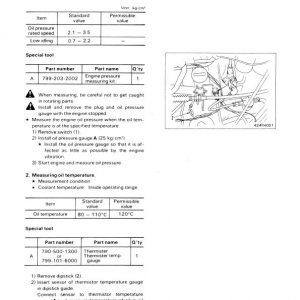 Komatsu WA420-1 Wheel Loader Service Manual - Image 5