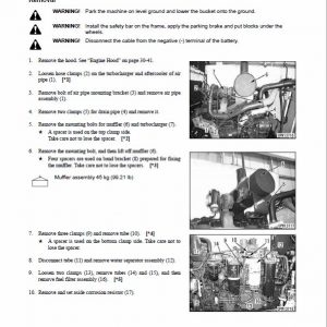 Komatsu WA450-6, WA480-6 Wheel Loader Service Manual - Image 5