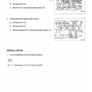 Komatsu WA500-3, WA500-3H Wheel Loader Service Manual - Image 5