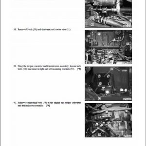 Komatsu WA500-6, WA500-6R, WA500-6, WA500-6RR Wheel Loader Service Manual - Image 3