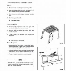 CAT DP100, DP115, DP135, DP150 Forklift Lift Truck Service Manual - Image 4