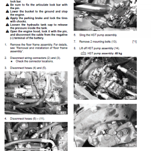 Komatsu WA50-6 Wheel Loader Service Manual - Image 5