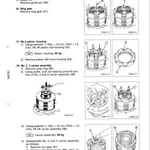 Komatsu WA900-1 Wheel Loader Service Manual - Image 5