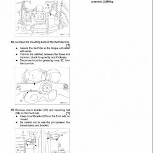 Komatsu WA900L-3 Wheel Loader Service Manual - Image 5