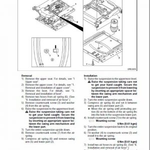 Komatsu WA1200-6 Wheel Loader Service Manual - Image 5