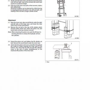 CAT GC55K, GC55K STR, GC60K, GC70K, GC70K STR Lift Truck Service Manual - Image 5